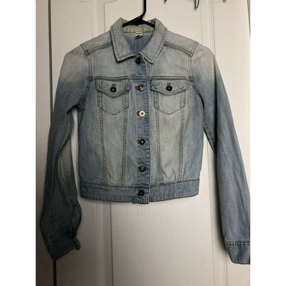 Nordstrom BP Women’s Denim Jean Jacket Light Wash Size XS - Picture 5 of 8